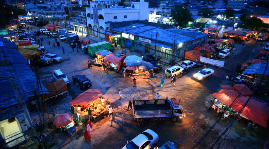 What are the most popular vehicle choices at Hargeisa airport?